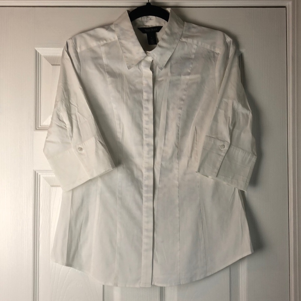 WHBM Short Sleeve Button Down